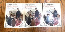 3 Pr Vintage 70's LADY GODIVA Runless Cantrece Nylons Hose Med 3 Colors