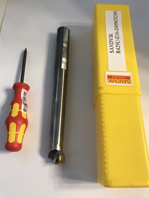 R429U-E16-20096TC09 SANDVIK HARTMETALL BOHRSTANGE FÜR FEINBOHRKÖPFE MWST RECHNUNG