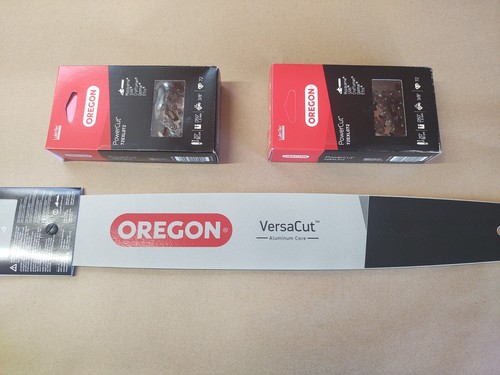 20" OREGON BAR & 2 CHAINS for Husqvarna 455 460 359 257 55 357 PP4818 ...