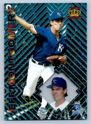 Jeff Montgomery 1997 Pacific Prism Invincible Light Blue 37 Walmart Exclusive 