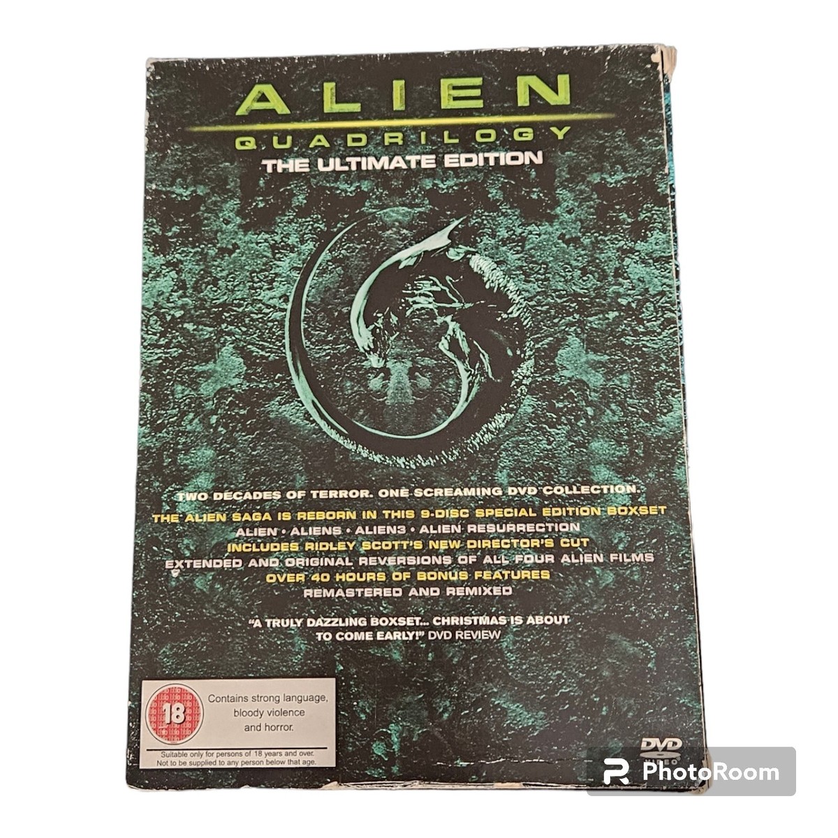 (DVD)ALIEN QUADRILOGY DVD 4枚組 Alien Quadrilogy Collector's Edition DVD Box Set - 4 Movies