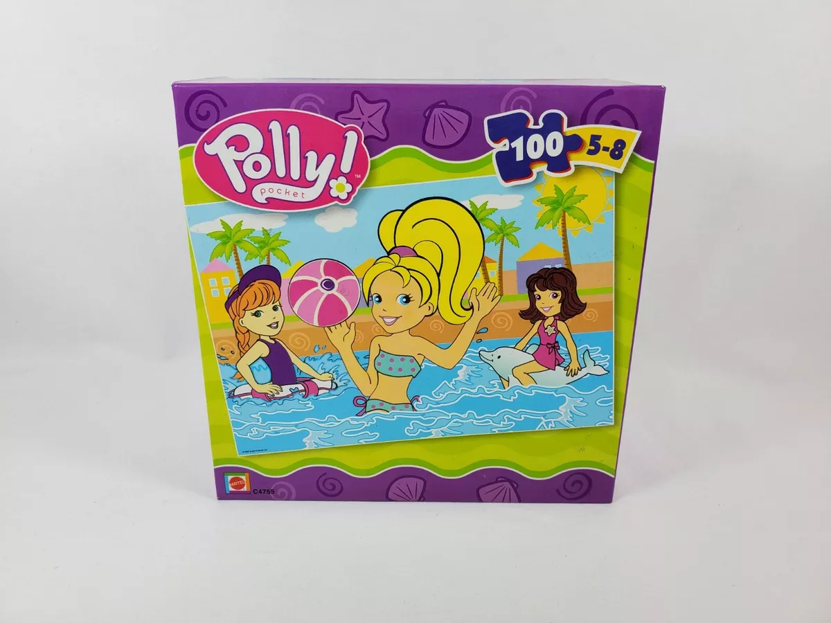 POLLY POCKET FASHION BEACH GAME MATTEL 2003 C6273 & UNOPENED for