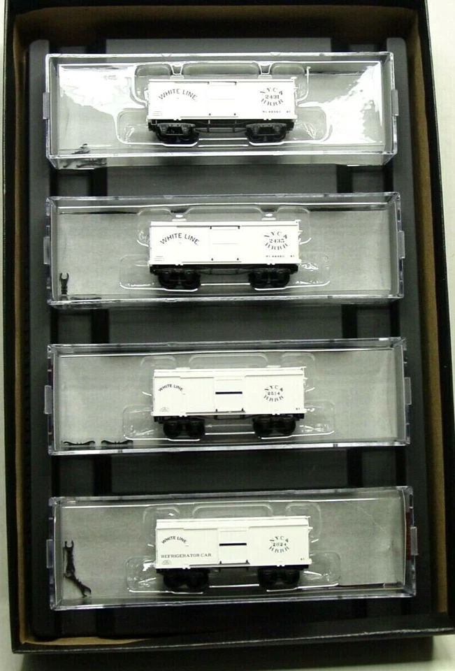 MICRO-TRAINS N SCALE CIVIL WAR ERA 26' BOX CAR RUNNER PAK NYC & HUDSON RIVER - Image 3 of 3