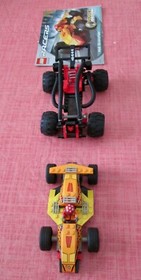 LEGO 2 COMPLETE  Hot Scorcher Racer 4584,Technic Mud Masher 8226+books,part 8208