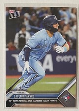 Daulton Varsho 4/29/2023 MLB TOPPS NOW 204 10th Inning RBI Single PR /243