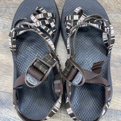 ちゃこ  Chaco ZX/2 Yampa River Womens Size 6 Brown/Pink Sport Sandals