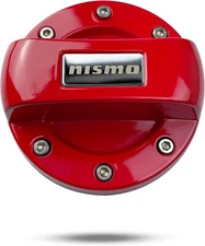 Rare handmade NISMO gasoline filler cap fuel cap cover (red)