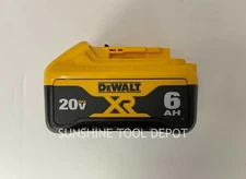 DeWalt dcb206 20v 20 伏 6.0 安培小时的锂离子电池包扩展运行 XR