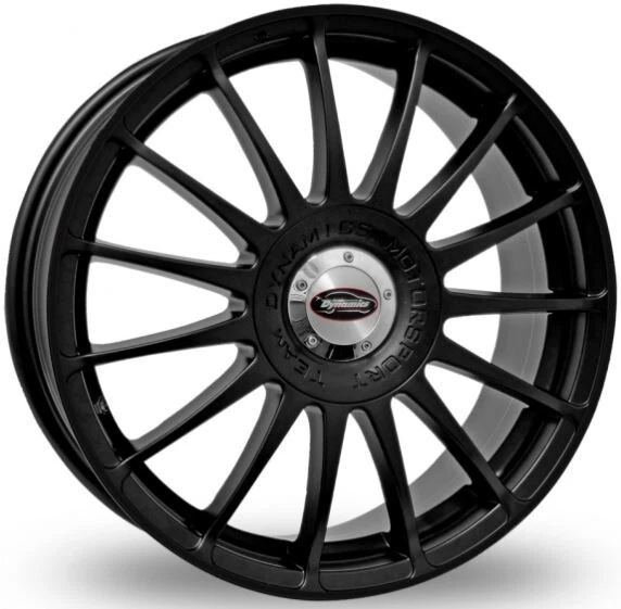Leichtmetallfelge Monza R 7,5x18 Team Dynamics  5-114,3 ET45 black satin - Bild 2 von 3