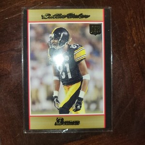 2005 Bowman Rookie Football Lot 2 Gold Will Peoples Dallas Baker Troy Williamson