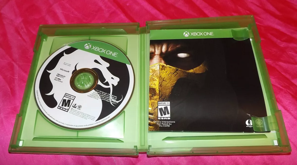 Mortal Kombat X 10 - Xbox One XB1 Video Game Complete with Manual CIB  883929426393