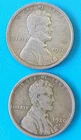 1920-P,S Lincoln Wheat Cent 2 Coin Lot See Pics Nice Coin GD-VG