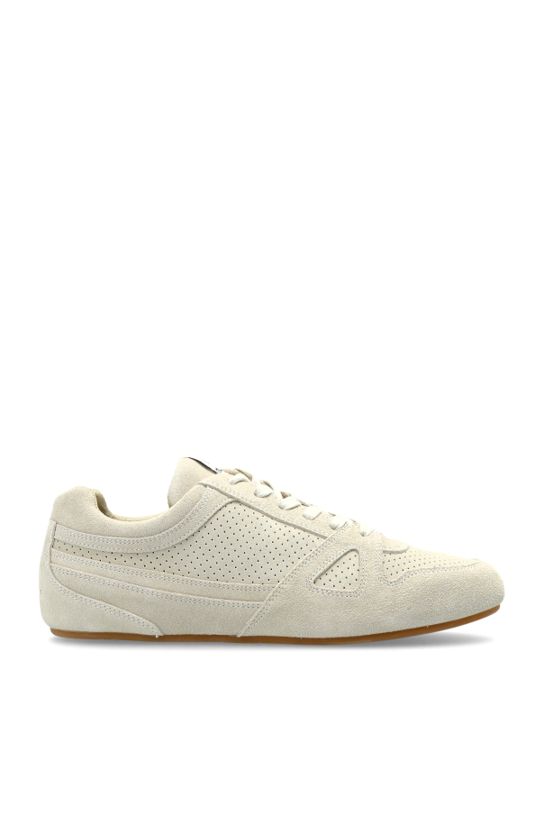 MARANT Senny Low Beige Leather Sneakers New & Authentic