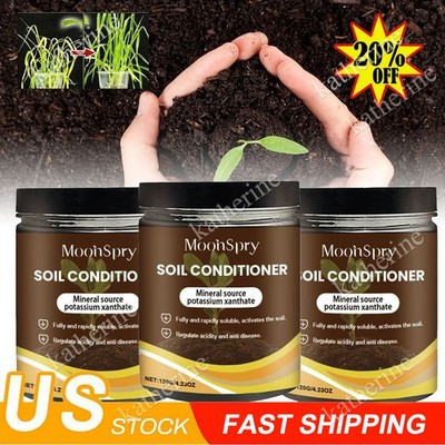 1-3PCS Soil Activator - Soil Conditioner,Plant and FlowerFertilizer  120g AN