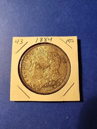 1884 Morgan Silver Dollar Brilliant Uncirculated