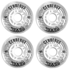 Alkali Revel Clear Indoor Soft 76A Roller Inline Hockey Wheels 76mm 