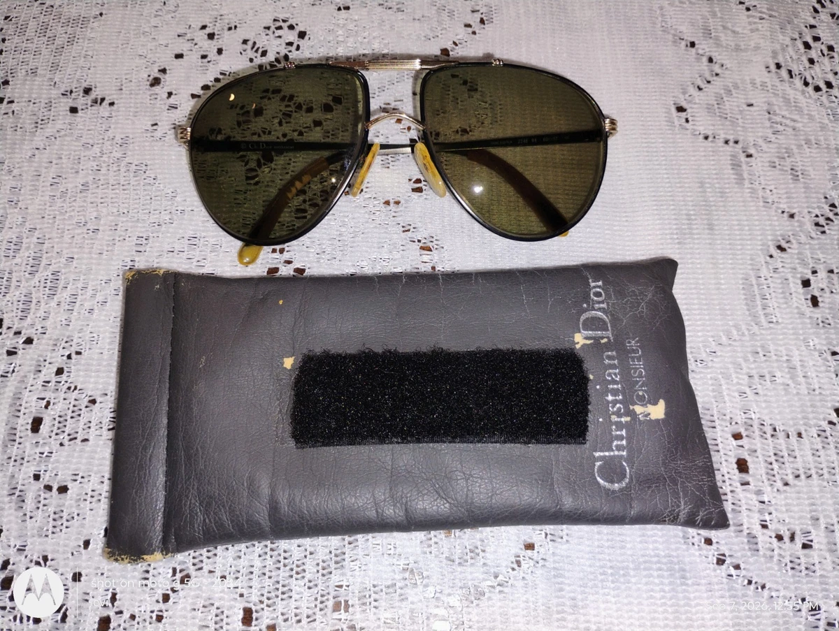 Dior Gold Original Vintage Sunglasses | Updated Oct 2026