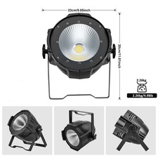 100W COB Par Light DMX Warm Cool White Audience Blinder Light Stage Lighting Bar