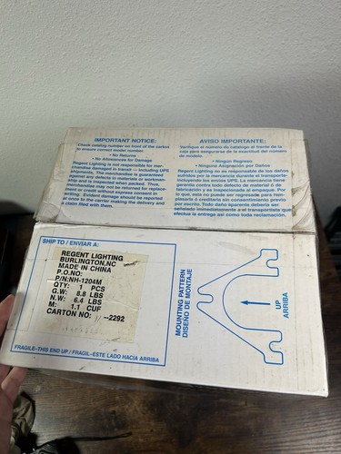 Regent Dusk to Dawn Mercury Vapor Safety Light 16,000 Sq Ft Outdoor NH-1204M New - Picture 10 of 10