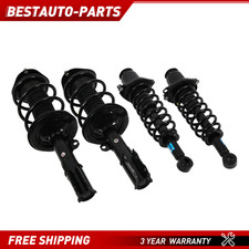 For Toyota Corolla 2003-2008 4pcs Front Rear Struts W Coil Springs 1.8l