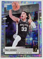 2019-20 Panini Donruss Choice Rated Rookie #244 Tre Jones Infinite Mojo ⚪️✨️