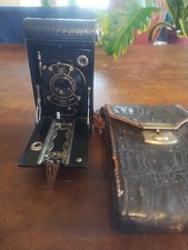 Vintage Kodak Eastman Hawkeye. Vest Pocket Camera. Model B . With Case.