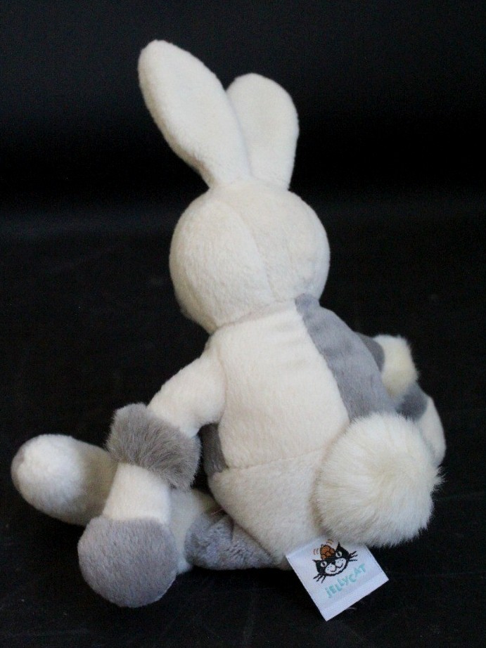 Small Retired JELLYCAT Checkerboard / Patchwork Rabbit SOFT TOY / PLUSH ...