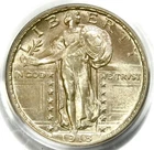 🇺🇸🪙💿😍🗽🇺🇸PCGS MS63 FH 1918 D STANDING LIBERTY QUARTER