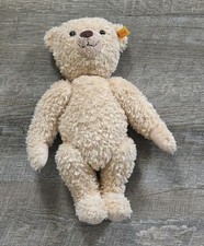Steiff Bear 022586 Hannes Teddy Bear Jointed Plush 13" Tan Stuffed Animal