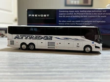 1/87 Iconic Replicas Attridge Transportation Prevost H3-45 CUSTOM Diecast Bus