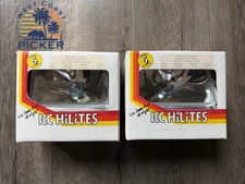 Vintage 1985 KC HiLites #1760 Driving Lights Quartz-Halogen NOS