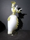14" Vintage Murano Glass Figurine of a Woman