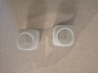 Vintage Noxzema Jars Lot of 3 - Cobalt Blue Glass & White Milk Glass Cosmetic... — photo 4