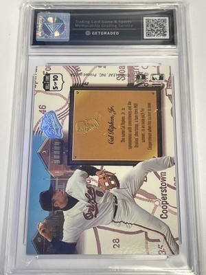 1993 Leaf Heading For The Hall Cal Ripken Jr #5 Orioles HOF Graded