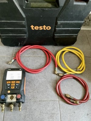 Digitale Monteurhilfe Testo 550 Kältemittel mit Schläuchen Koffer (9461)