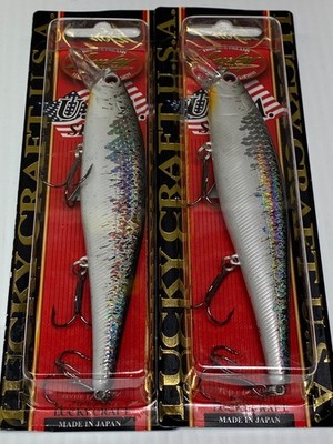 Jerbaits by Lucky Craft, Lot of 2, Pointer 128 SP, 1 oz., New
