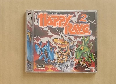 Happy Rave 2 ID&T - 2 CD/90s THUNDERDOME,HARDCORE,GABBER,RAVE
