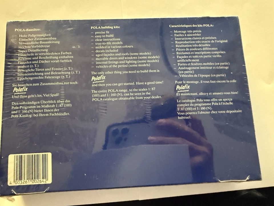 NEW (SEALED )Pola Meister-Modell Train Repair Workshop Kit - Image 3 of 4