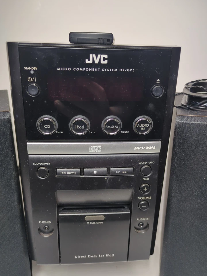 JVC Speakers Micro Component System UX-GP5 Complete In The Box - Image 4 of 4