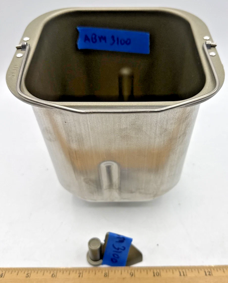 Welbilt Bread Machine Pan & Paddle For Model ABM3100 OEM Replacement Part