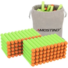 AMOSTING Refill Darts 100PCS Bullet for Nerf N-Strike Elite 2.0 Zombie Strike...