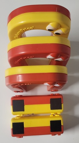 Fisher Price Vintage 1982 Maggie Minnie Magnet Learning Toy #611 5 Piece Set! - Picture 5 of 7