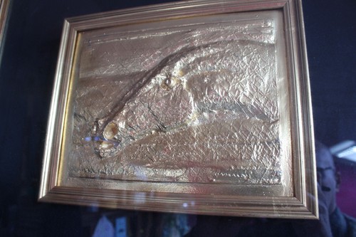 L68-BRUNO CASSINARI-CAVALLO-BASSORILIEVO ARGENTO ORO REGALO ARTE QUADRO CORNICE - Bild 2 von 10