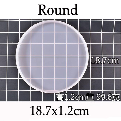 DIY Silicone Epoxy Resin Casting Molds Coaster Mold Round Jewelry Making Mould - Picture 8 of 12