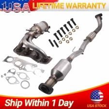 2pcs Catalytic Converter For 2002-2006 Toyota Camry 2.4L Front + Rear EPA New