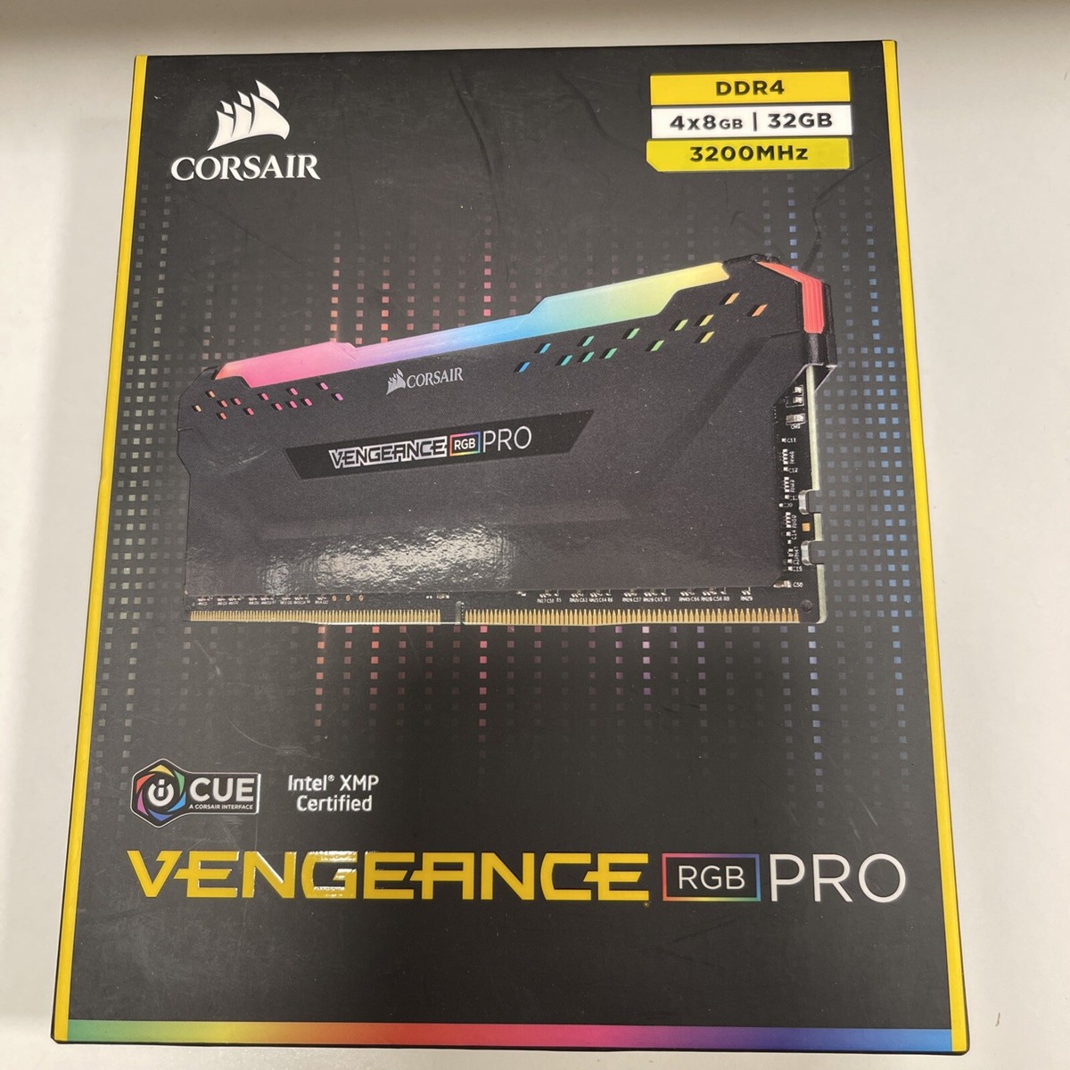Corsair Vengeance CMW32GX4M4C3200C16 memory module 32 GB 4 x Corsair Vengeance CMW32GX4M4C3200C16 memory module 32 GB 4 x
