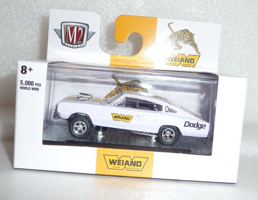 M2 Machines Weiland 1966 Dodge Charger Gasser 1:64 Diecast