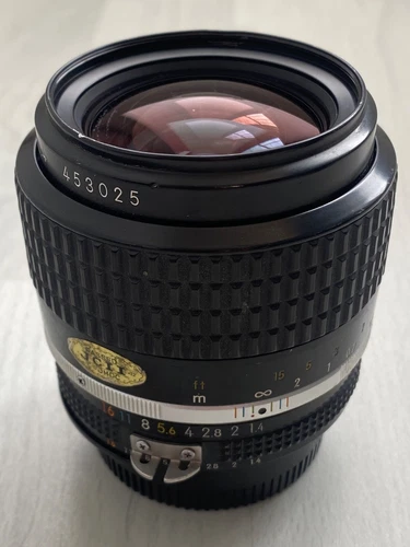 Nikon Nikkor 35mm f1.4 AI-S F-Mount MF lens in used condition
