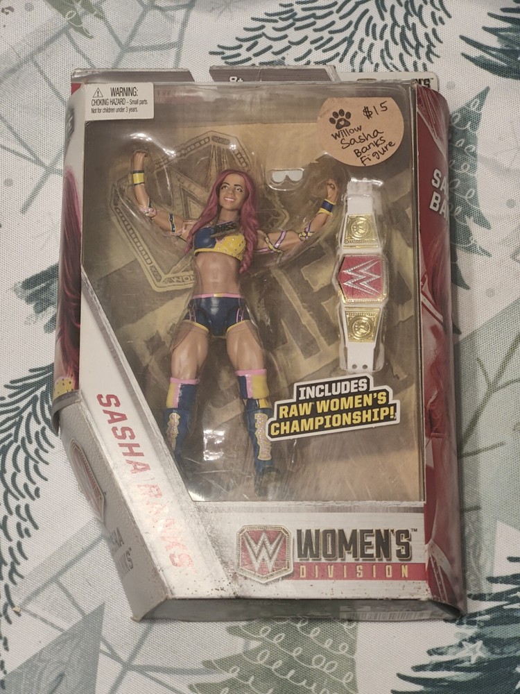 WWE Elite Series Sasha Banks Women's Division Wrestling Action Figure NEW Mattel