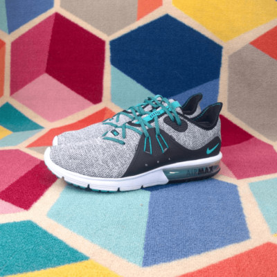 NIKE AIR MAX SEQUENT 3 921694 100 HYPER JADE MEN'S RUNNING SHOES Size 12